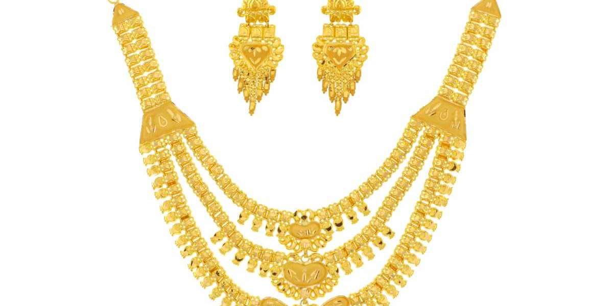 Radiant Splendor: Exploring 22ct Indian Gold Necklace Sets