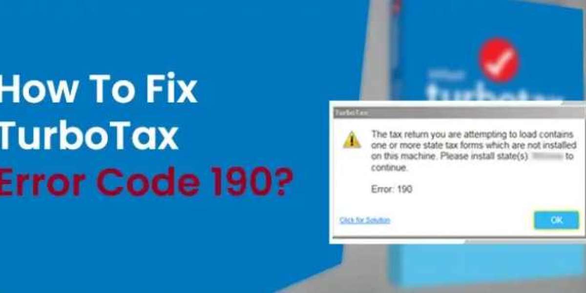 Will updating TurboTax resolve Error Code 190?